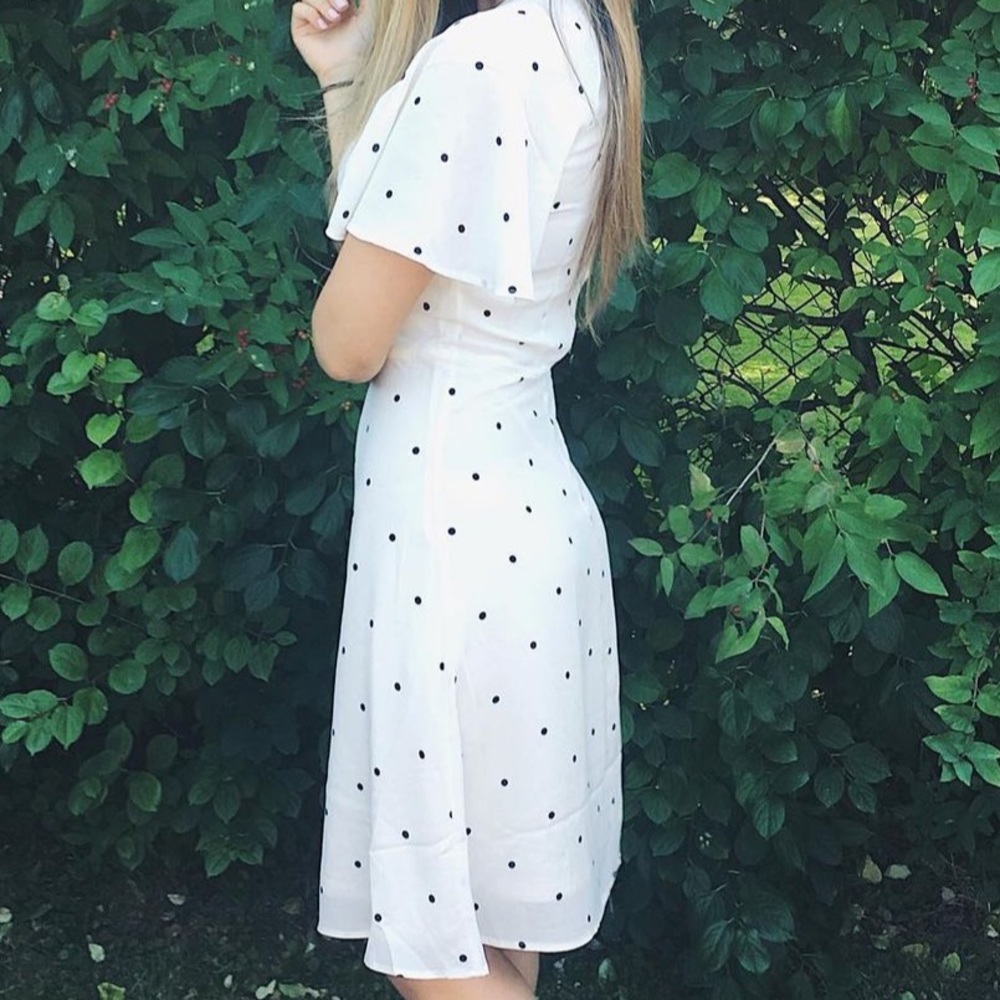 Worn once Polka dot dress